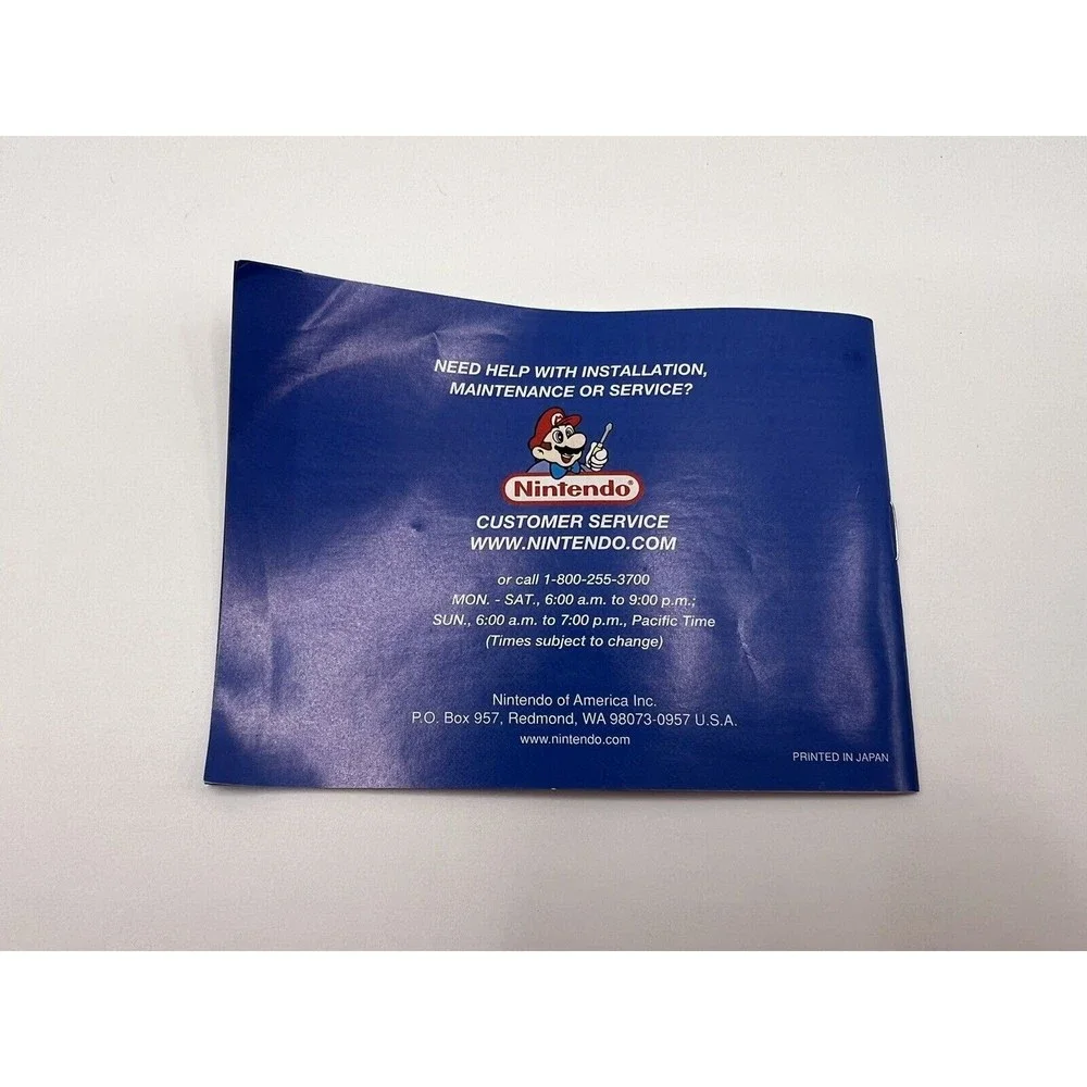 Metroid Fusion -Instruction Booklet Manual Only (Game Boy Advance GBA) Authentic
